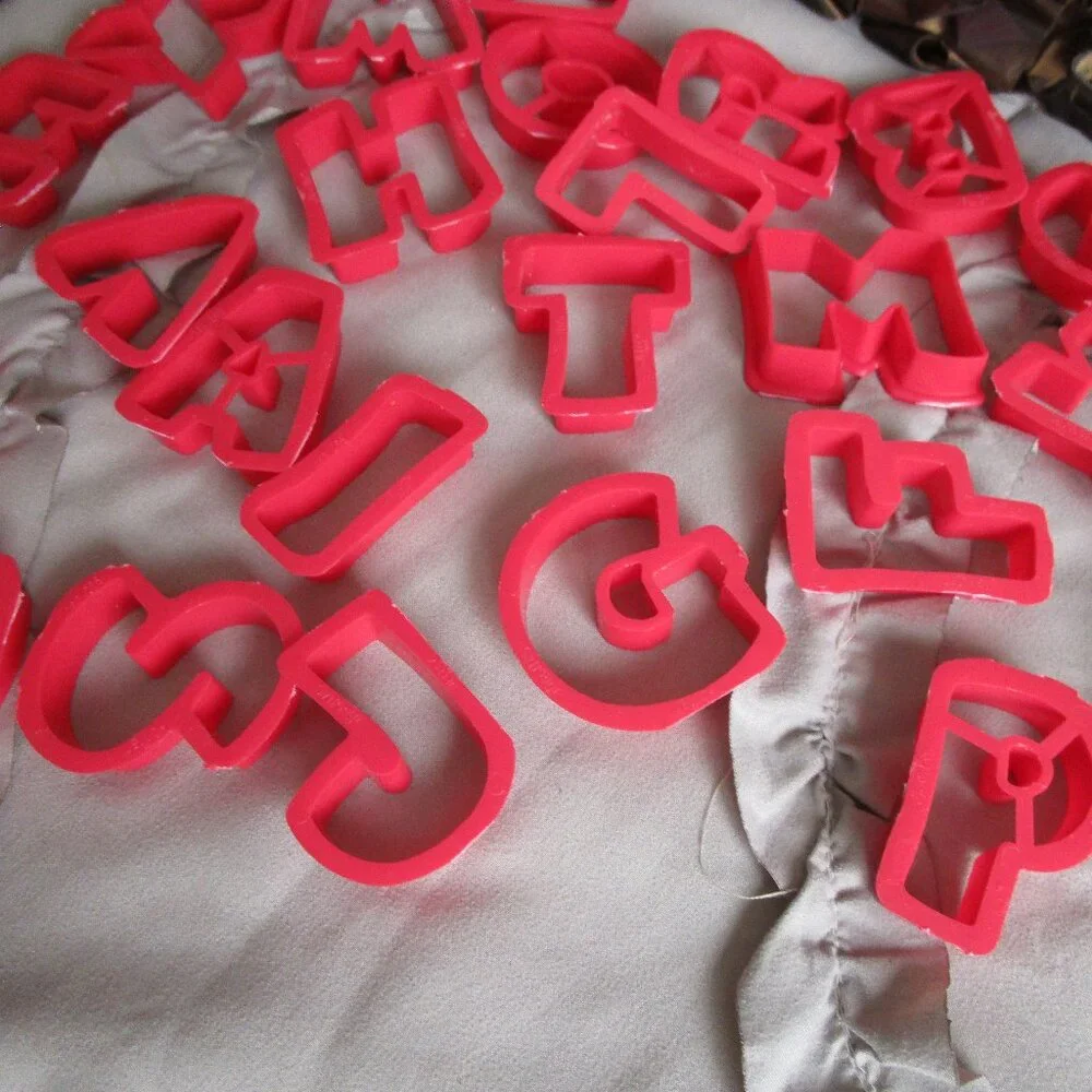 set of ABC cookie cutters